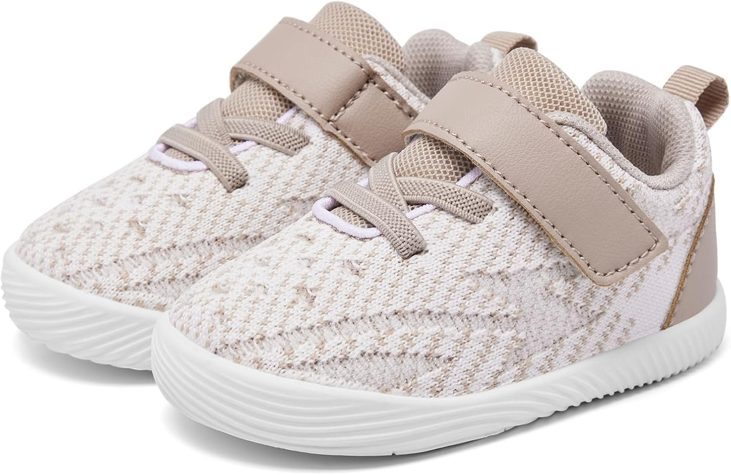 MORENDL Toddler Sneakers Baby Boys & Girls Barefoot Shoes Lightweight Breathable Walking Running Tennis Athletic Sport Shoes