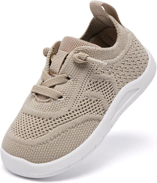 MORENDL Toddler Shoes Baby Walking Sock Shoes Infant Sneakers 0-4 Years Boy Girl Barefoot Tennis Shoe Non-Slip Brethable