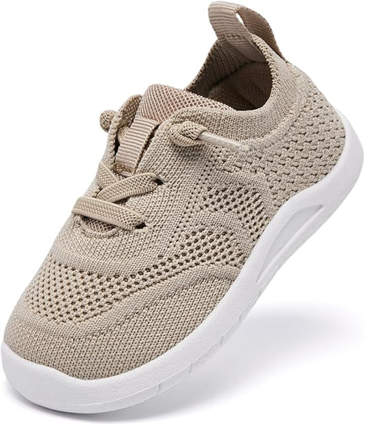 MORENDL Toddler Shoes Baby Walking Sock Shoes Infant Sneakers 0-4 Years Boy Girl Barefoot Tennis Shoe Non-Slip Brethable