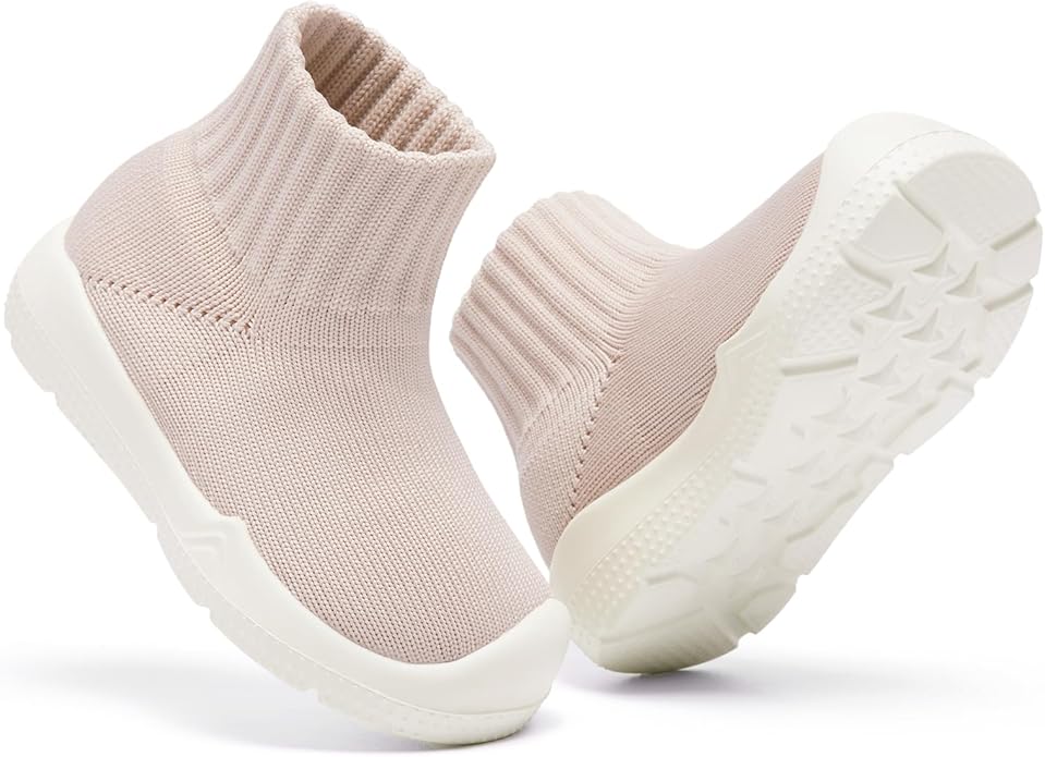 MORENDL Toddler Sock Shoes Baby Walking Shoes Infant Slippers Boys & Girls Non-Slip Sneakers