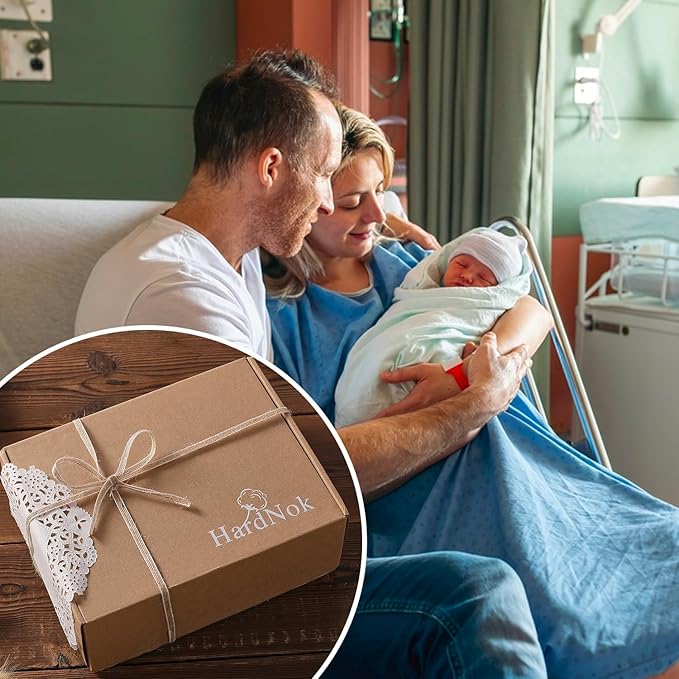 Muslin Hooded Baby Towel 4 Pack, Preuim Muslin 6 Layers Natural Cotton Baby Bath Towels, Soft and Comfortable for Boys,Girls (32x32,Pink Striped and White)