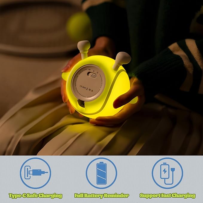 Tennis Nursery Night Light,LED Squishy Silicone Lamp,2 Levels Dimmable Bedroom Nightlight for Kids,Touch Light,Dorm Decor lamp,Baby Boys Girls Gifts (Tennis)