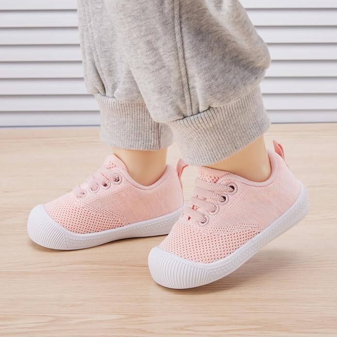 BMCiTYBM Baby Shoes Infant Boy Girl First Walker Shoes Toddler Walking Shoes Lightweight Non-Slip Sneakers for 6 9 12 18 24 Months