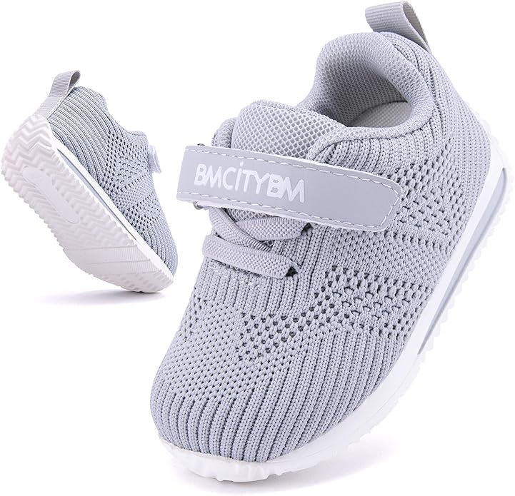 BMCiTYBM Baby Boy Girl Shoes Breathable Mesh Walking Shoes Lightweight Non-Slip Sneakers Infant First Walkers 6 9 12 18 24 Month