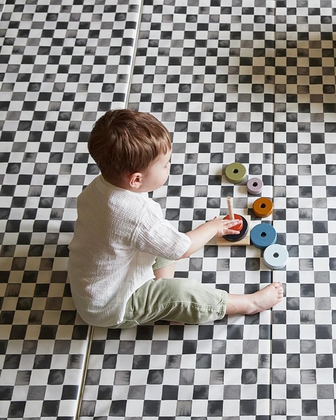 House of Noa Foldable Baby Tumbling Mat – Foldable Kids Play Mat | Durable, Stylish, and Cushioned Design
