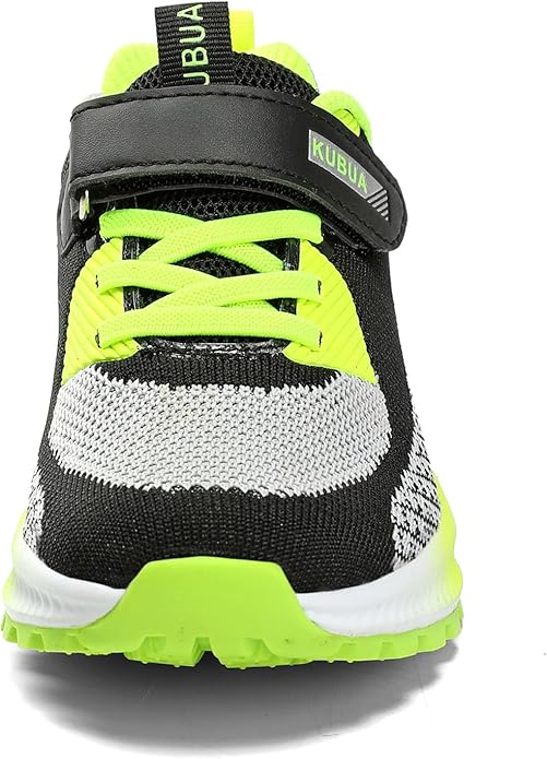 KUBUA Kids Sneakers for Boys Girls Running Tennis Shoes Lightweight Breathable Sport Athletic