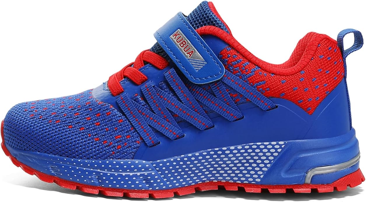 KUBUA Kids Sneakers for Boys Girls Running Tennis Shoes Lightweight Breathable Sport Athletic