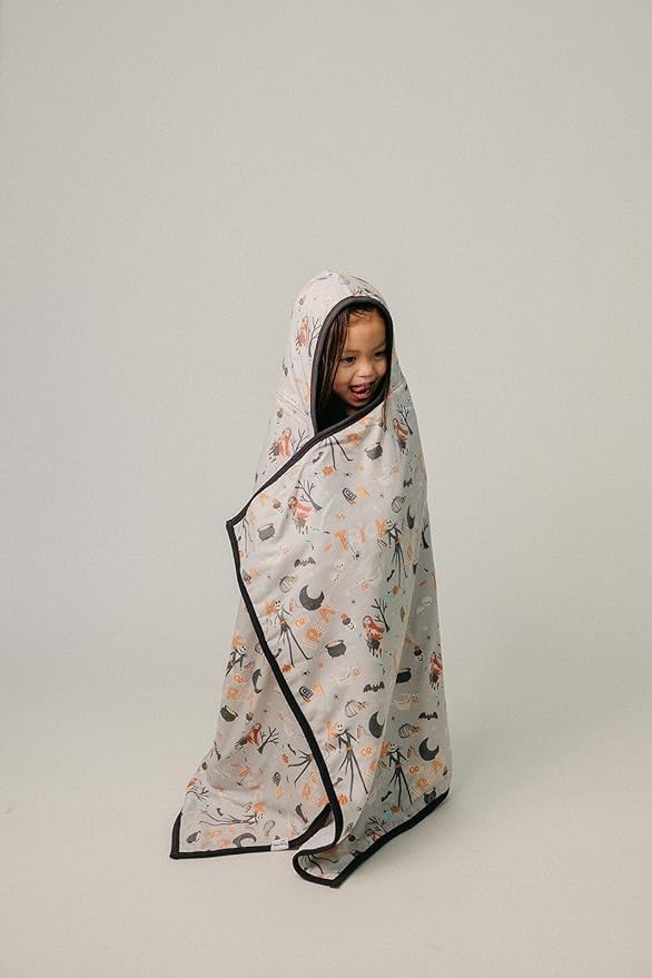 Copper Pearl Premium Big Kid Hooded Towel 'Nightmare Before Christmas' - One Size