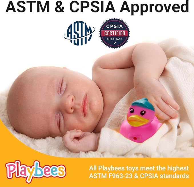 Rubber Ducks in Bulk 100 Pack Assortment Duckies Kids Baby Bath Shower Toys Jeep Ducking Floater Summer Beach Pool Activity Baby Showers Accessories Classroom Incentives