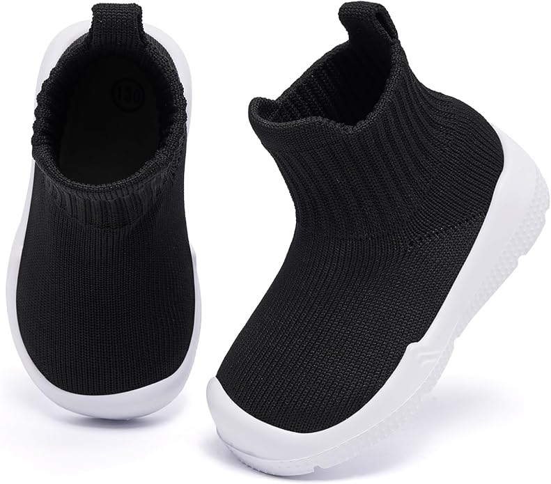 MORENDL Toddler Sock Shoes Baby Walking Shoes Infant Slippers Boys & Girls Non-Slip Sneakers