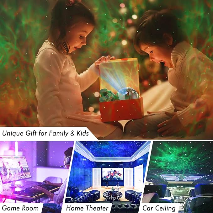 Astronaut Kids Nebula Star Light - Galaxy Bedroom/Adult Playroom Projector, Home Theater Decoration