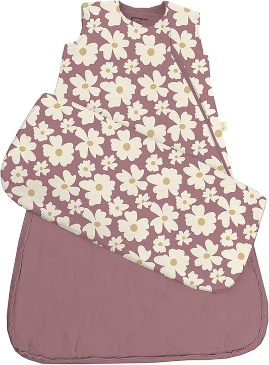 GUNAMUNA günamüna Unisex Baby, Toddler Wearable Blanket, Sleeping Bag Bamboo Rayon, Sleep Sack with Diaper Zipper, 2.6 TOG