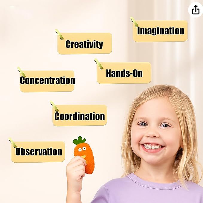 TwiggleStuff Sewing Kits for Kids, Doll Sewing Toys, 6Pcs Easy DIY Sewing Kit for Girls and Boys (3 Sets)