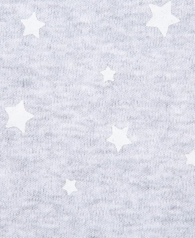 Little Me Blankets for Baby Gender Neutral Swaddling Receiving Blanket, Grey Moon and Stars, 30 x 27 Inches