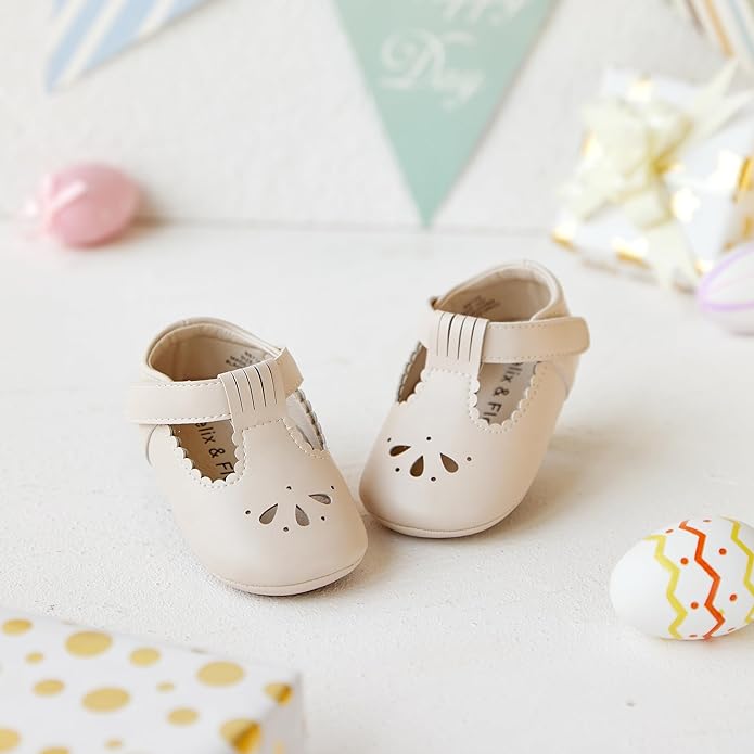Soft Sole Baby Shoes - Infant Baby Walking Shoes Moccasins Rubber Sole Crib Shoes