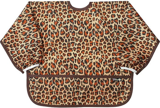 Long Sleeve Waterproof Bib for Toddlers – Feeding Smock for Baby Mealtime, Self-Feeding, Painting & Messy Play, BPA-Free