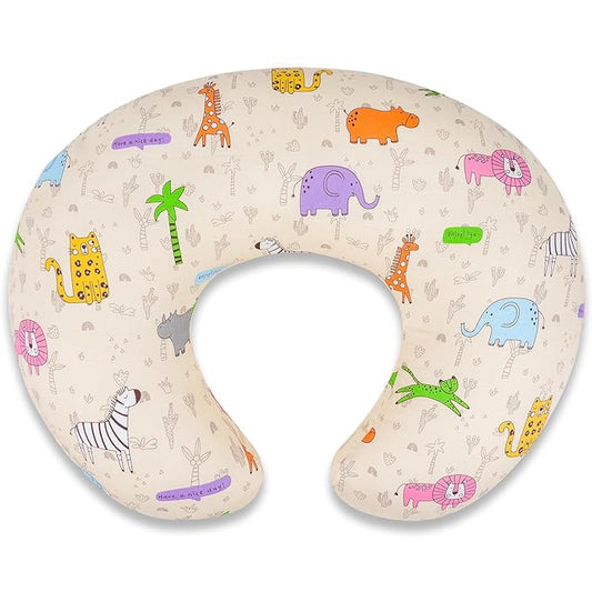 Baby Nursing Pillow for Breastfeeding, Adjustable Breast Feeding Pillow for Bottle Feeding, Breastfeeding Essentials for Mom and Baby Healthier Nursing, Bobby Pillow for Newborn,Removable Cotton Cover