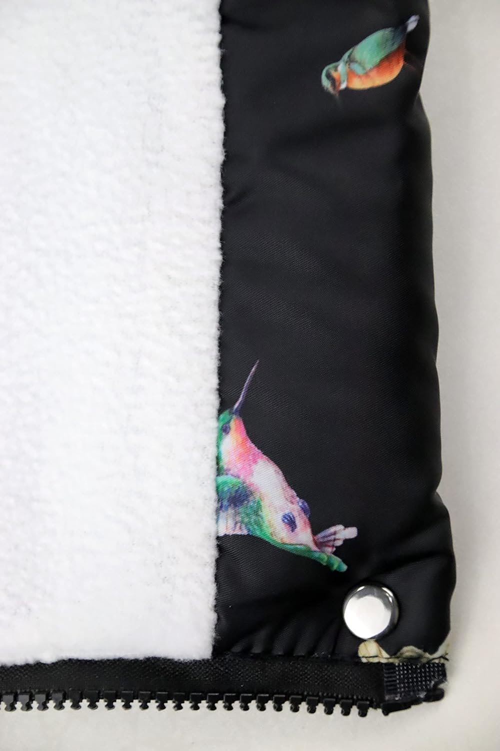 Miss Bei Girl's Winter Coat Jacket Hooded Kids Toddler Flower Print Parka Outwear Warm Cotton Puffer Hooded Jacket