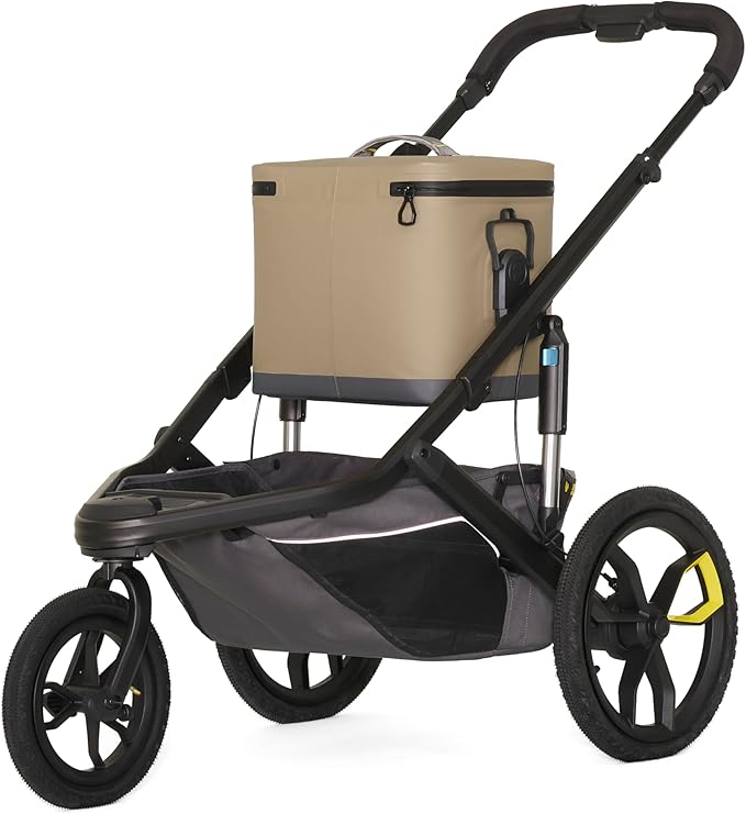 Veer Switch&Jog Jogging Stroller with Neoprene Grips | 3 Wheel All-Terrain Jogger Stroller with Switchback Seat | Shock Absorbing, Durable, Maneuverable, Collapsible