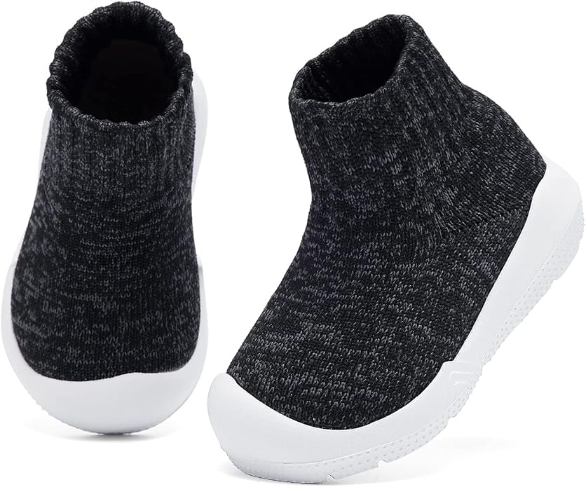 MORENDL Toddler Sock Shoes Baby Walking Shoes Infant Slippers Boys & Girls Non-Slip Sneakers