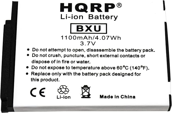 HQRP Battery Compatible with Summer Infant 02800-02 JNS150-BB42704544 Baby Touch 02000 02000Z 02004 02000-10, Baby Touch 2 Video Monitor System PZK-846R 28490 28030 28034 28035 02040 02044 02800 02804