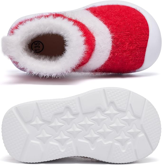 MORENDL Toddler Sock Shoes Baby Walking Shoes Infant Slippers Boys & Girls Non-Slip Sneakers