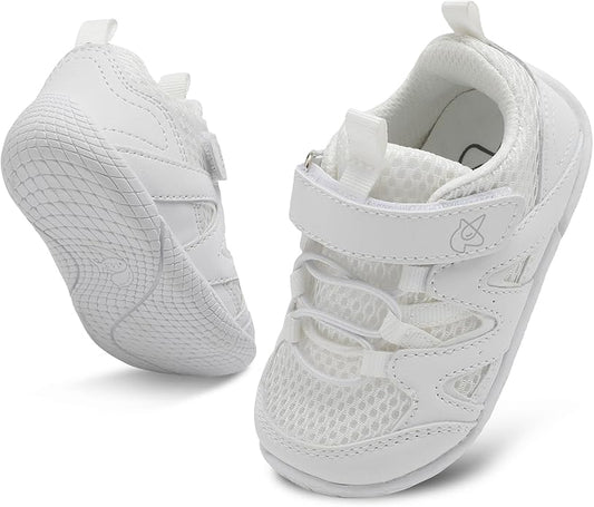 LeIsfIt Baby Shoes Boys Girls First Walking Shoes Non-Slip Toddler Breathable Sneakers Infant Sneakers
