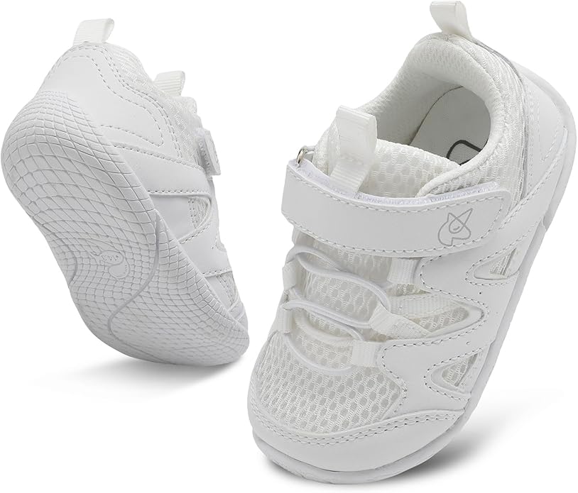 LeIsfIt Baby Shoes Boys Girls First Walking Shoes Non-Slip Toddler Breathable Sneakers Infant Sneakers