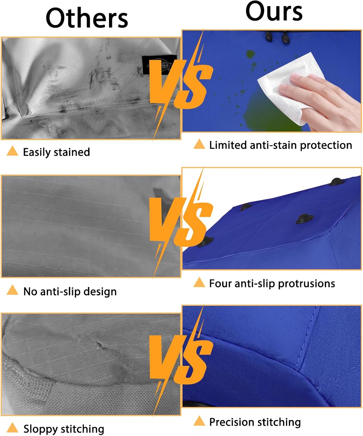 Car Seat Travel Bag for Airplane, Infant Seat Carrier with Shoulder Strap, Padded Backpack with Reflective Stripes, Blue