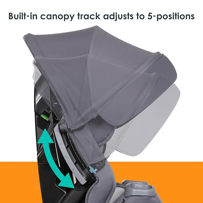 Baby Trend Cover Me 4-in-1 Convertible Car Seat, Desert Pink