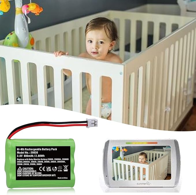 29030 Battery for Summer Infant Baby Monitor Battery