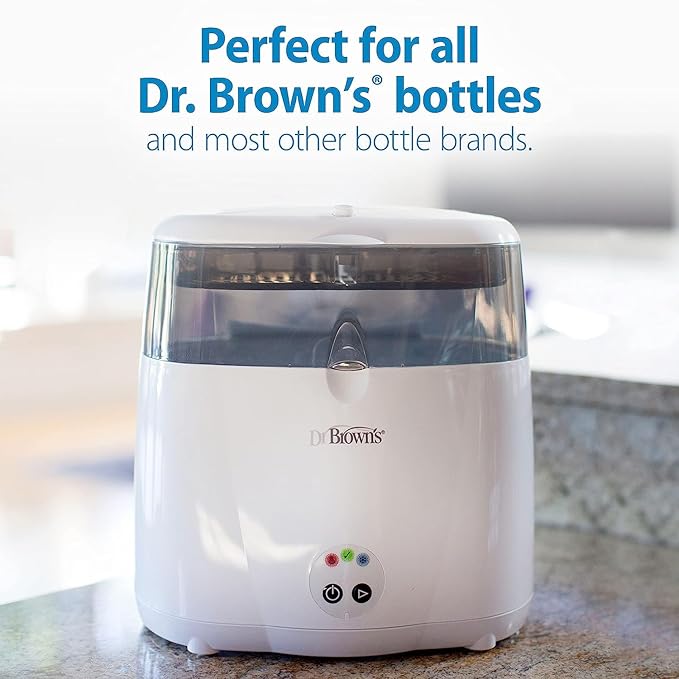 Dr. Brown’s Natural Flow MilkSPA Breastmilk and Bottle Warmer with Dr. Brown’s Deluxe Electric Sterilizer for Baby Bottles and Other Baby Essentials