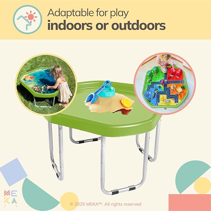 MEKA Tuff Tray Set for Sensory Play