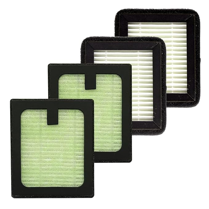 4Pack HEPA Filter Replacement for Baby Brezza Bottle Dryer Advanced