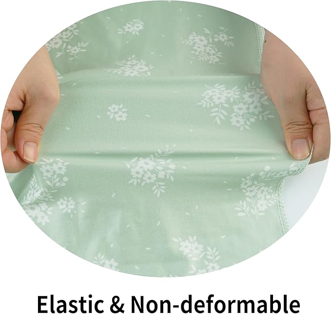 Jersey Swaddle Blanket, Ultra Soft Stretchy Receiving Blanket, Newborn Swaddle Wrap for Boys & Girls, 40 x 30 inches, 2 Pcs