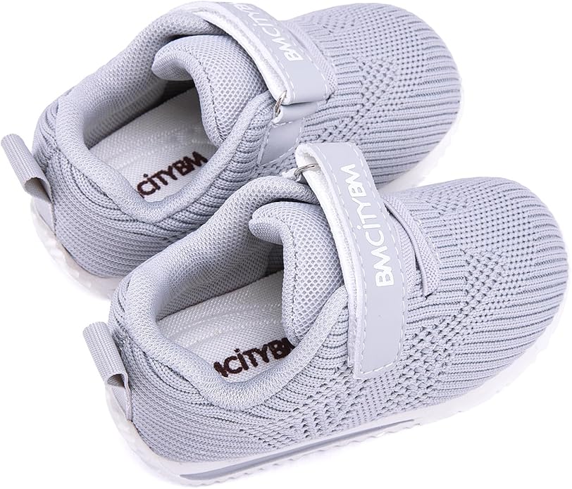 BMCiTYBM Baby Boy Girl Shoes Breathable Mesh Walking Shoes Lightweight Non-Slip Sneakers Infant First Walkers 6 9 12 18 24 Month