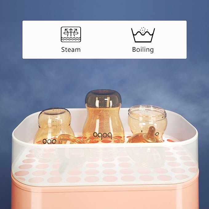 YOHKOH Baby Bottles - Newborn Wide Neck Baby Bottles with Slow Flow Breast-Like Nipple, PPSU Anti-Colic Bottles Breastfeeding System (Green, 9.4oz (Pack of 4))