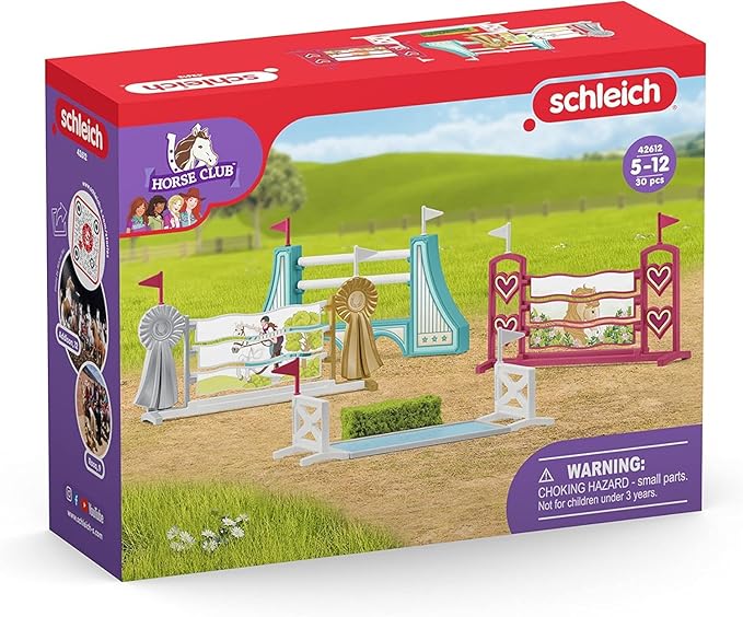 Schleich Horse Club, Obstacle Accessory Set Horses and Playsets, Ages 5+