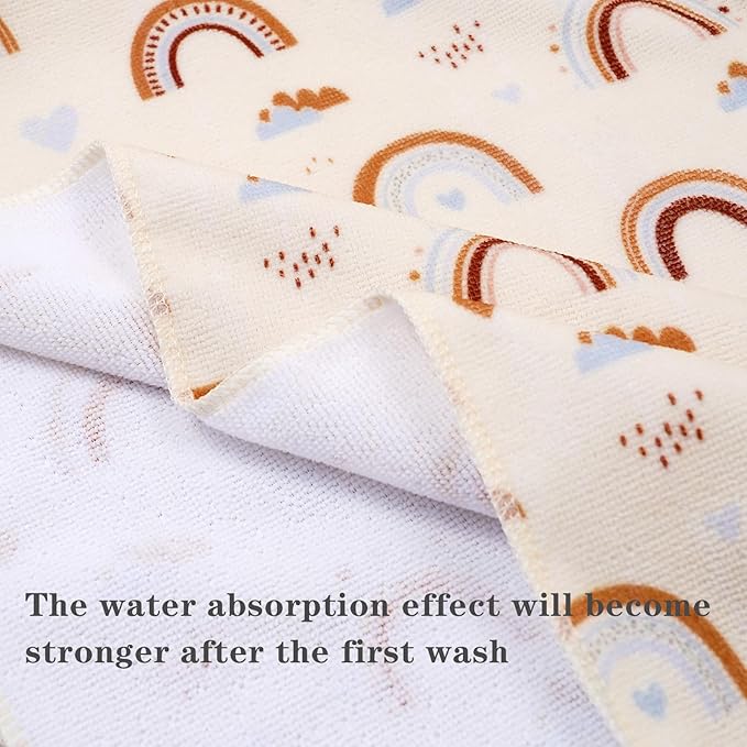 Toddler & Kids Hooded Bath & Beach Towel - Microfiber Wearable Poncho for Bathroom, Pool, Beach