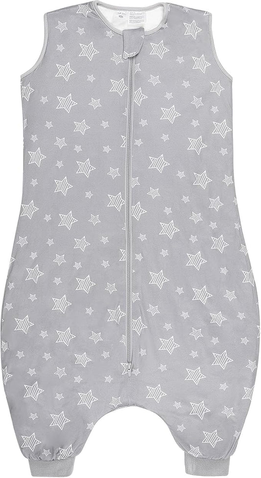 1.0 TOG Toddler Sleep Sack with Legs, Baby Wearable Blanket for 6-18-36 Months 3T-4T, Early Walker Baby