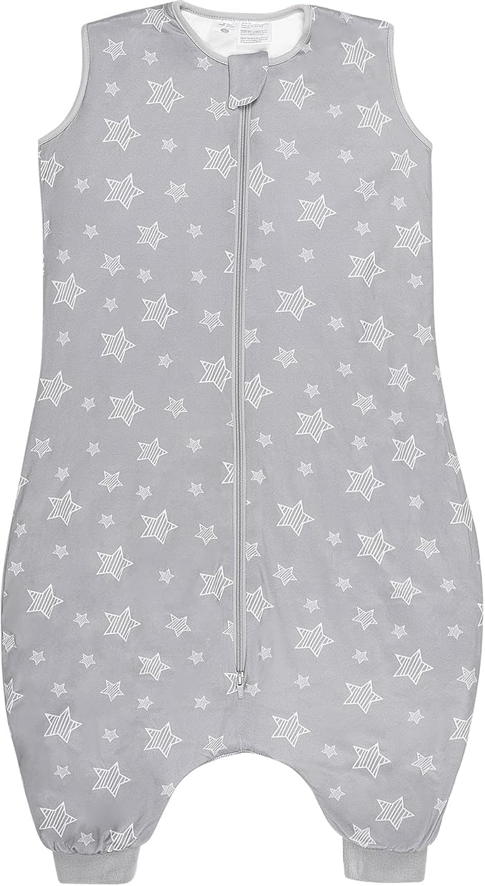 1.0 TOG Toddler Sleep Sack with Legs, Baby Wearable Blanket for 6-18-36 Months 3T-4T, Early Walker Baby