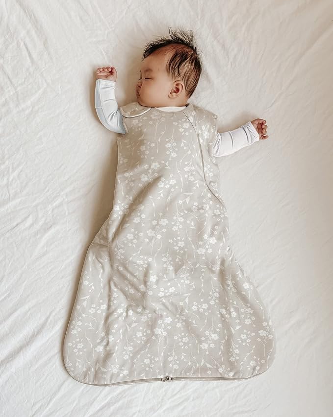 GUNAMUNA günamüna Unisex Baby, Toddler Wearable Blanket, Sleeping Bag Bamboo Rayon, Sleep Sack with Diaper Zipper, 2.6 TOG