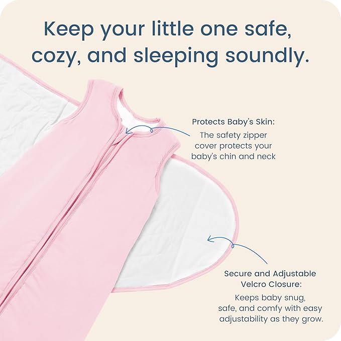 Newborns Swaddle Sleep Sack 0–3 Months, 1.0 TOG Baby Blanket for Newborns, Soft Sleeping Bag for Infants