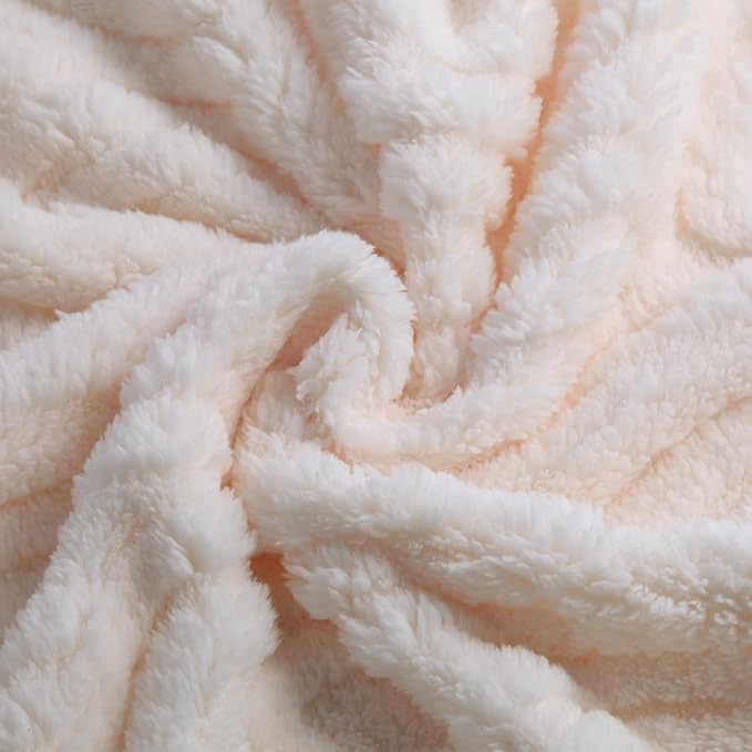 Ultra Soft Fleece Baby Blanket,Swaddle & Receiving Blankets for Newborn Infant, Lightweight Breathable Nursery Nap Blanket for Crib Stroller, for Boys & Girls Rainbow 30"x40" Beige