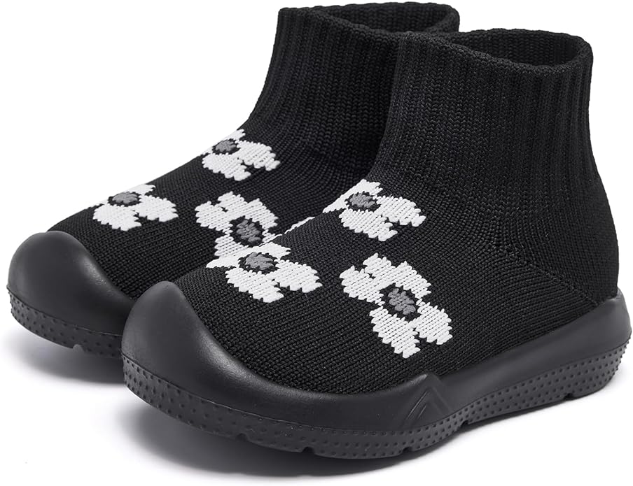 MORENDL Toddler Sock Shoes Baby Walking Shoes Infant Slippers Boys & Girls Non-Slip Sneakers