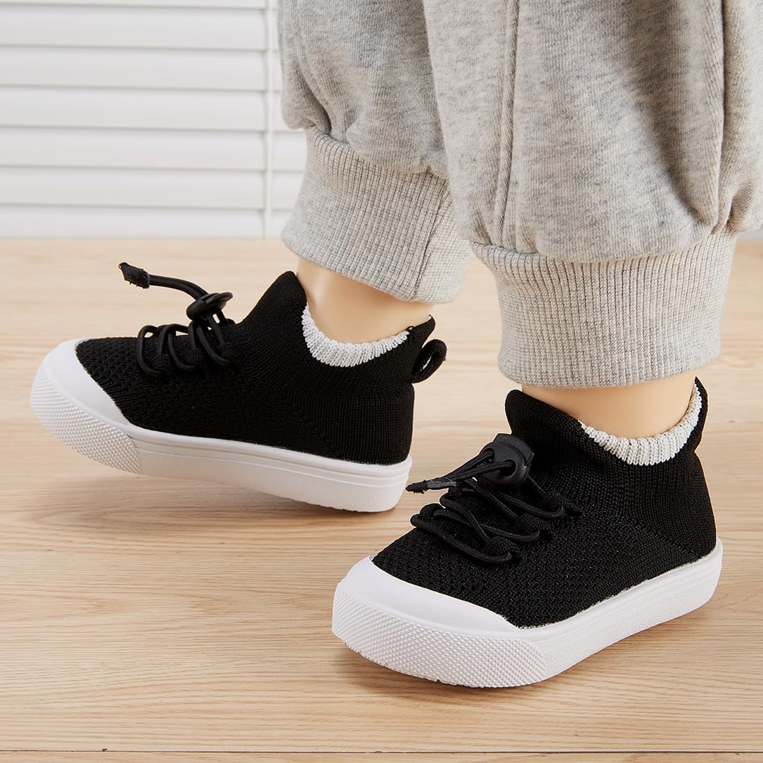 BMCiTYBM Baby Sneakers Girls Boys Lightweight Breathable Mesh First Walkers Shoes 6-24 Months