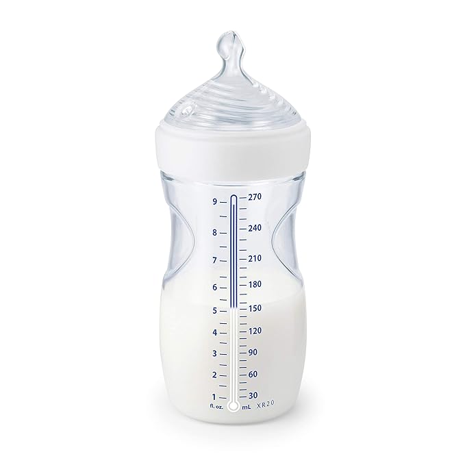 NUK Simply Natural Baby Bottle with SafeTemp