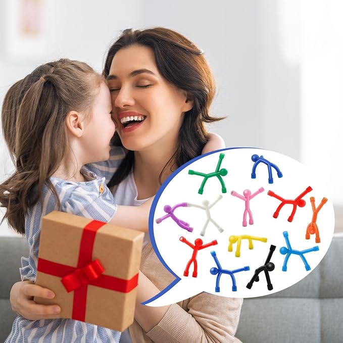 36Pcs Magnetic-People-Magnet-Men, Magnetic Travel Toys for Kids, Creative, Portable and Educational, Funny Magnets for Kids, Small Toys for Classroom Prizes, Easter Egg Stuffers, Office