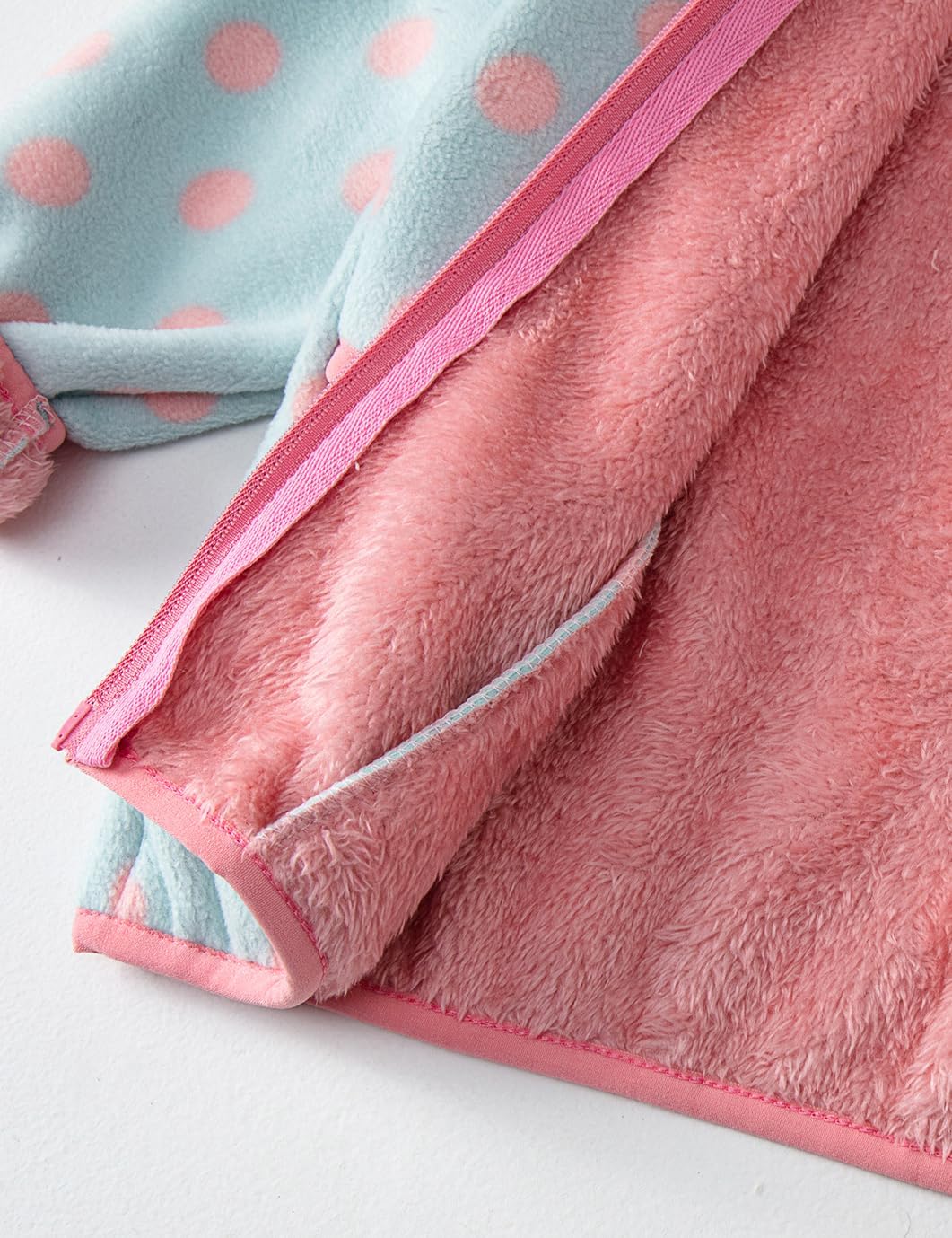 Toddler Printed Polar Fleece hooded Jacket Baby Boys Girls Kids Winter Warm Spring Autumn Outerwear Soft Lightweight