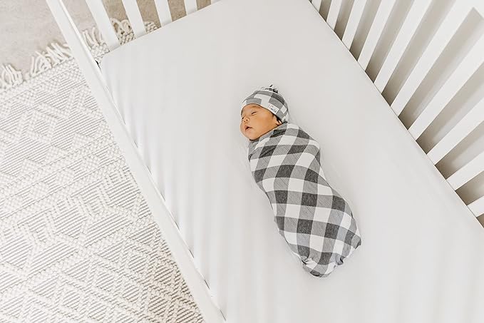 Copper Pearl Baby Swaddle Blanket - Premium Knit Baby Blanket, Large Soft Stretchy Receiving Blankets for Baby Boy and Girl, Swaddles for Newborn, Infant, and Toddler (Scotland)